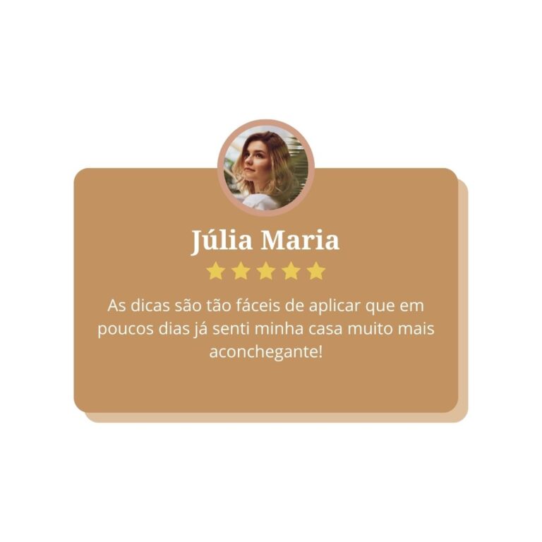 Sempre sonhei com uma casa linda, mas achava que ia gastar muito. Com o guia, consegui transformar tudo gastando bem menos do que imaginava! (1)